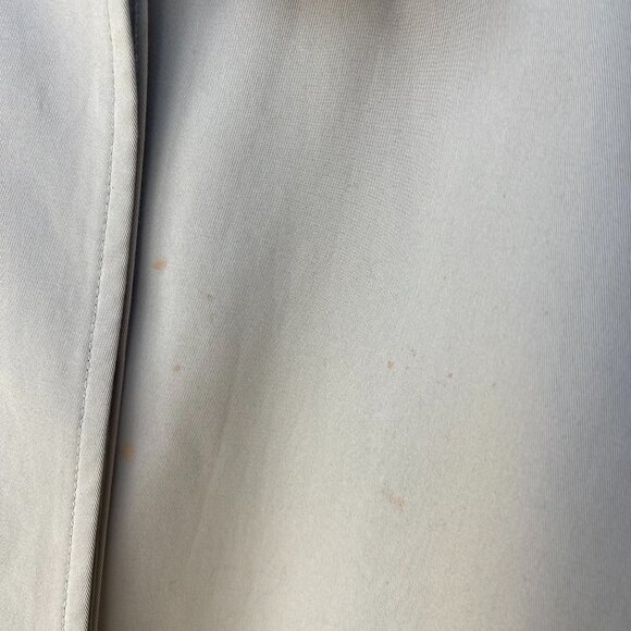 Anine Bing Randy Oversized Trench Coat in Beige Size Medium with Marker Spots - Picture 13 of 16